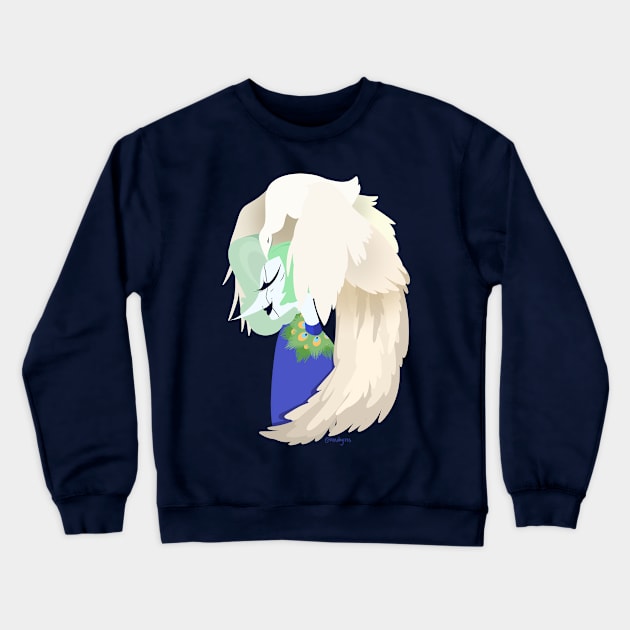 Peacock Crewneck Sweatshirt by Monabysss